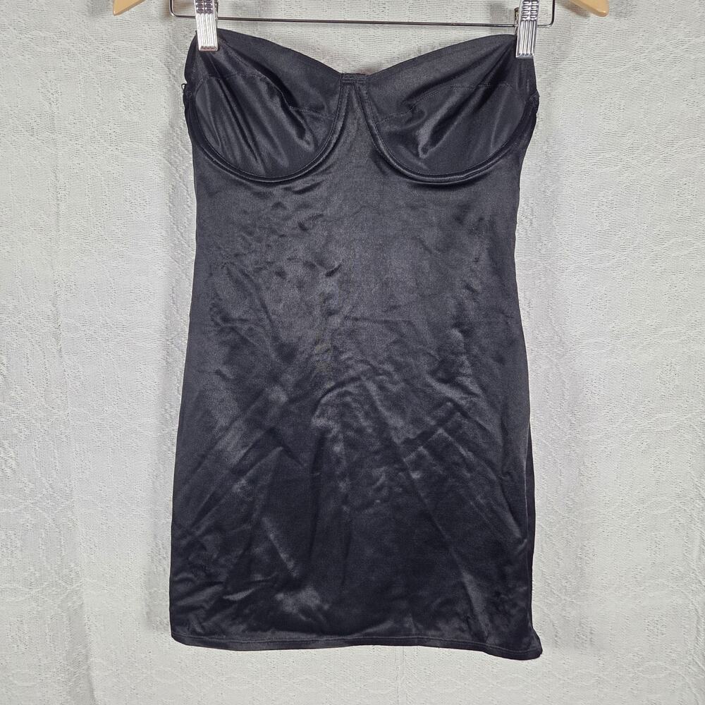 Body Slimmers Nancy Ganz Strapless Shapewear Dress Black Size 36B Firm Control
